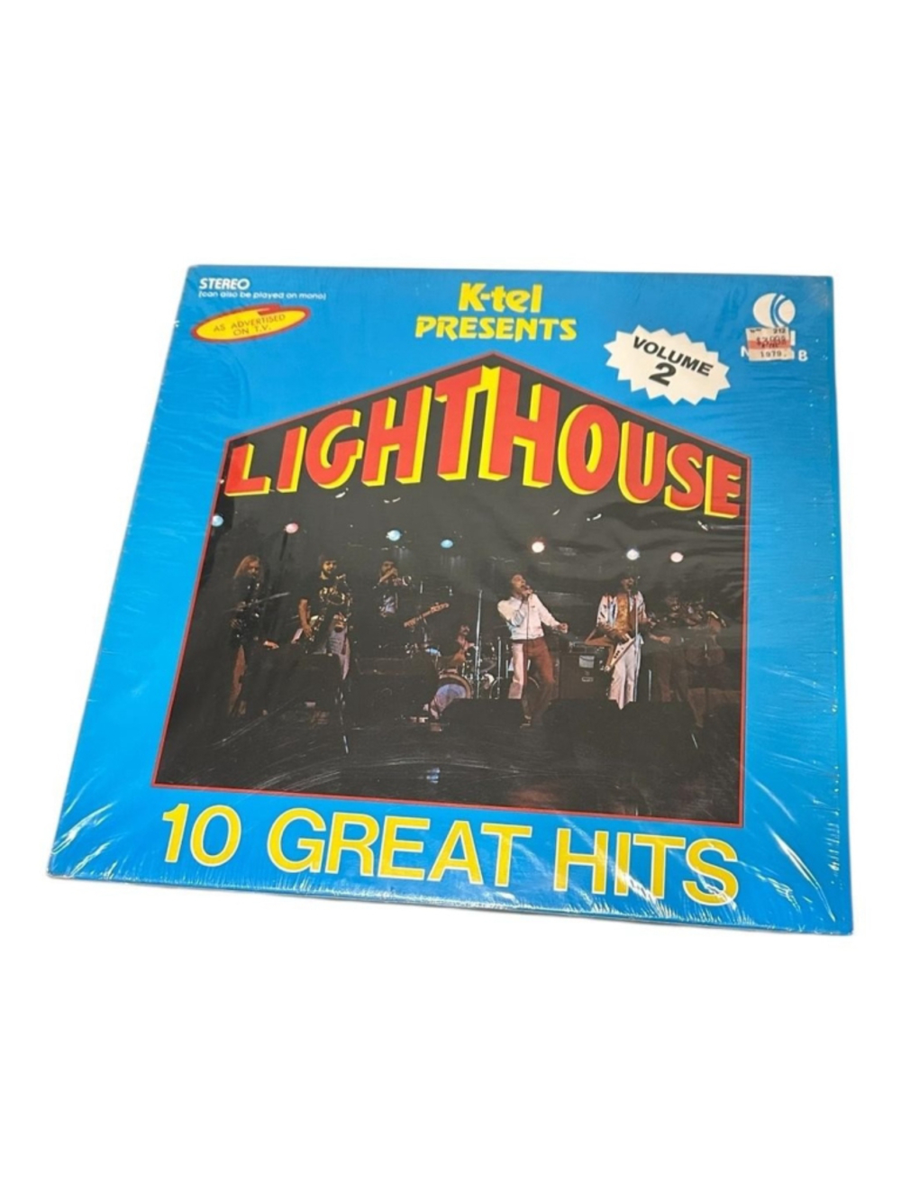 Vintage Lighthouse Vinyl LP 10 Great Hits Vol. 2 Rock Compilation Black Canada